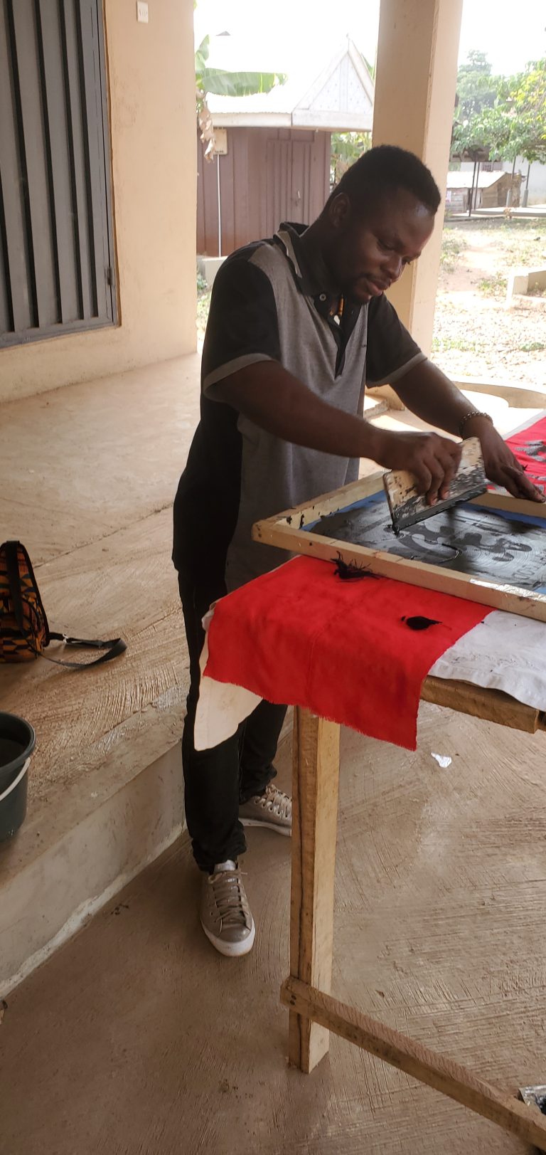 Adinkra Stamping